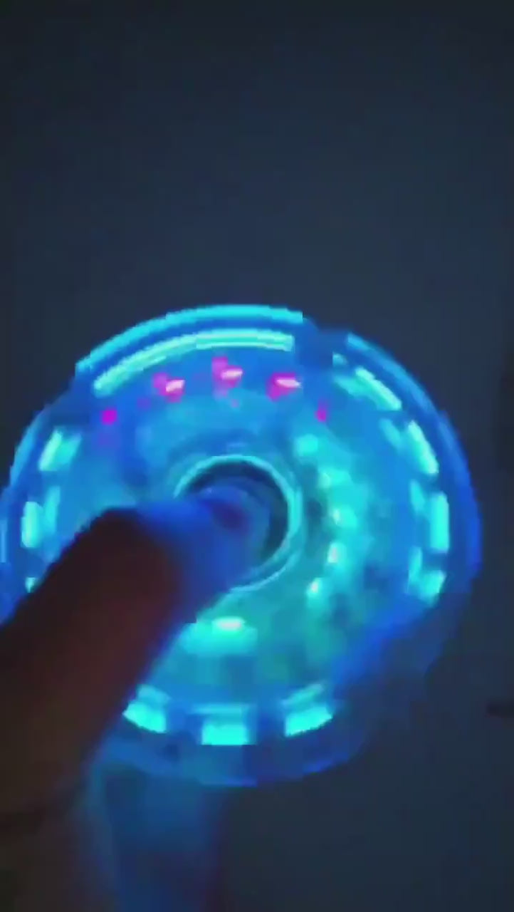 Luminous LED light Fidget Spinner